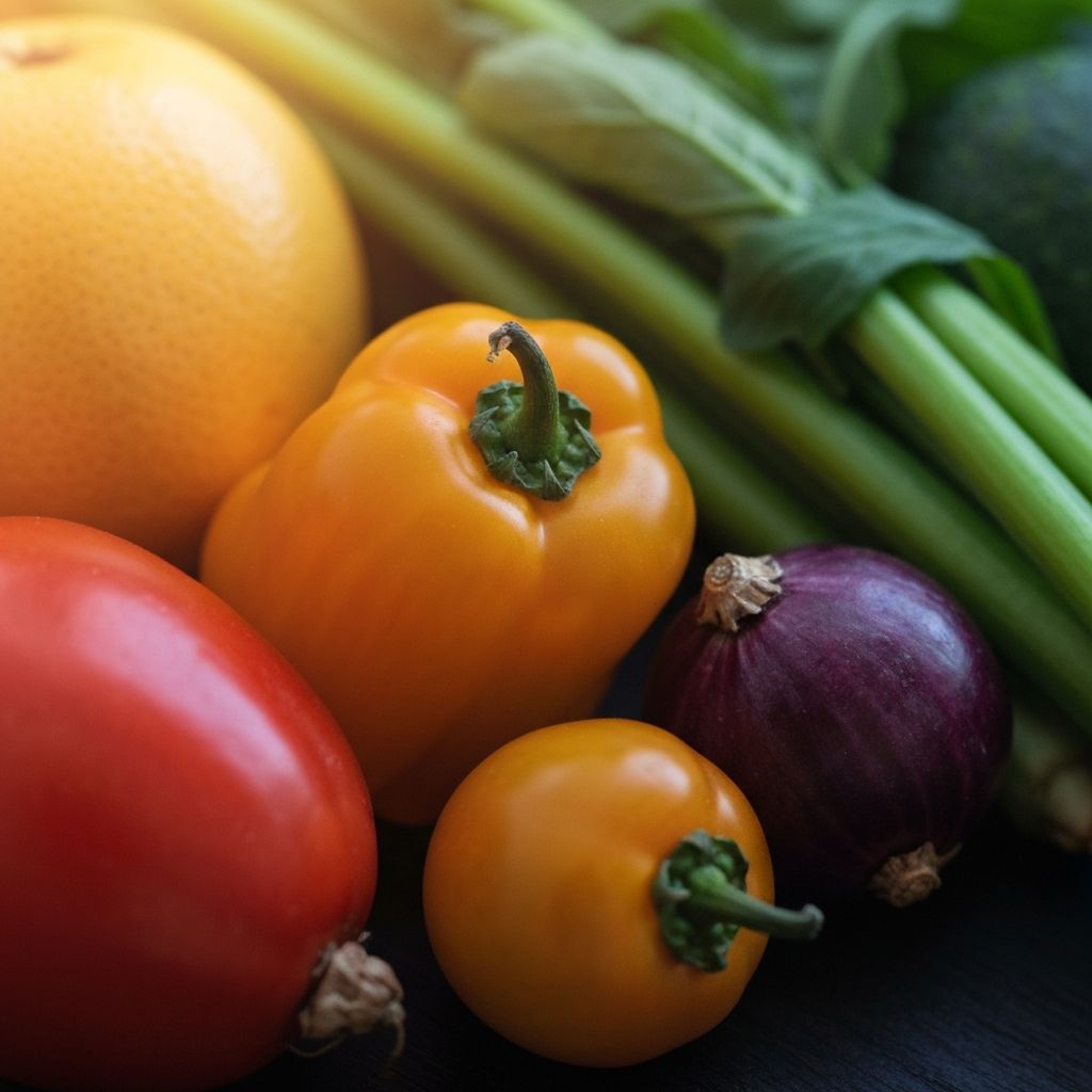 Fresh produce close-up